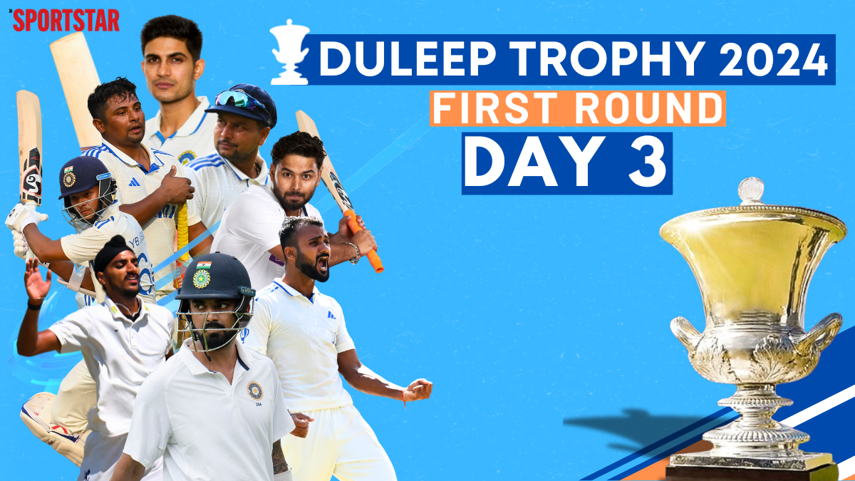 Duleep Trophy 2024 LIVE Score, Day 3: Dube, Kuldeep fall quickly, IND A 201/7 vs IND B; Gaikwad dismissed; IND C 84/2, needs 149 to win vs IND D